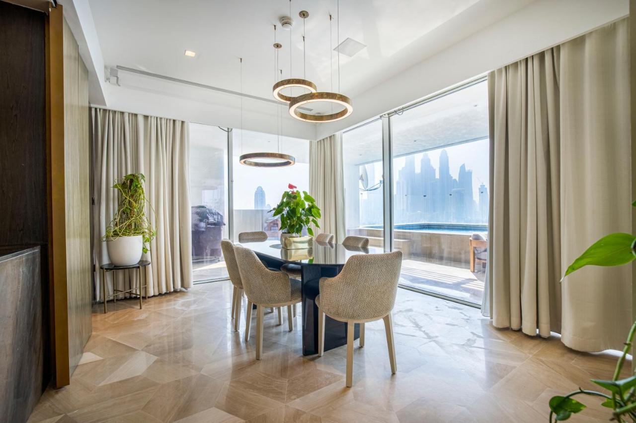 Five Palm Jumeirah 2Br Luxury Penthouse , Full Marina See View With Private Pool Dubái Exterior foto