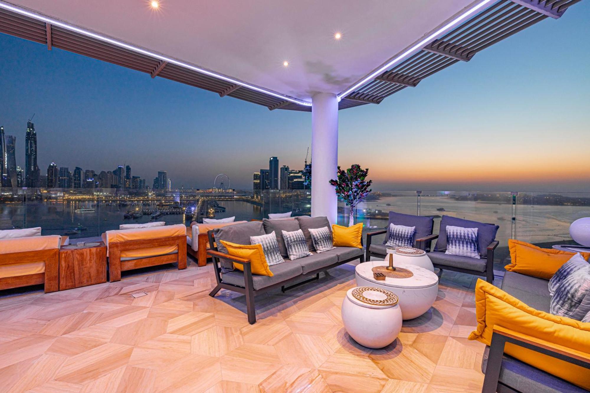 Five Palm Jumeirah 2Br Luxury Penthouse , Full Marina See View With Private Pool Dubái Exterior foto