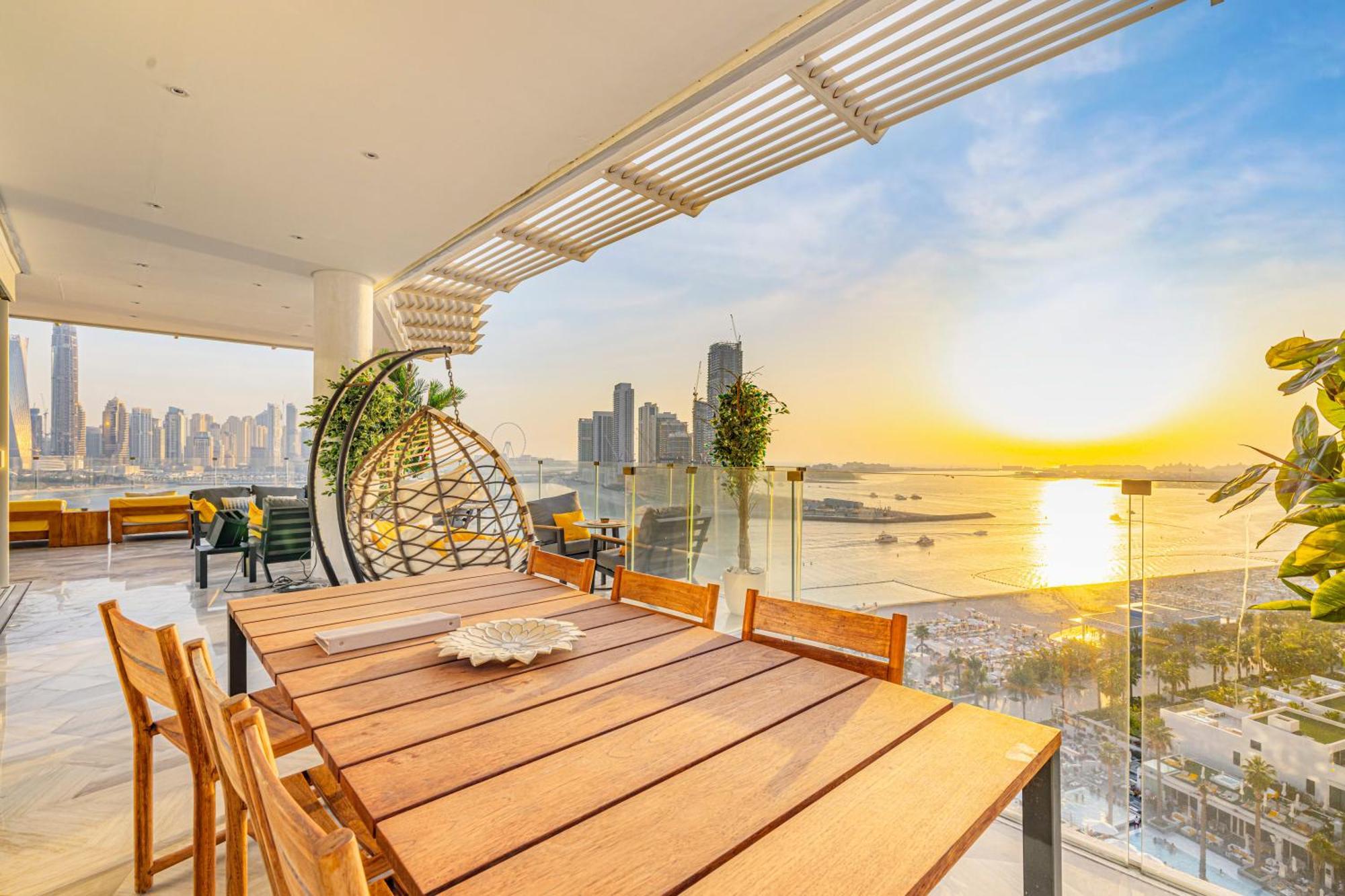 Five Palm Jumeirah 2Br Luxury Penthouse , Full Marina See View With Private Pool Dubái Exterior foto