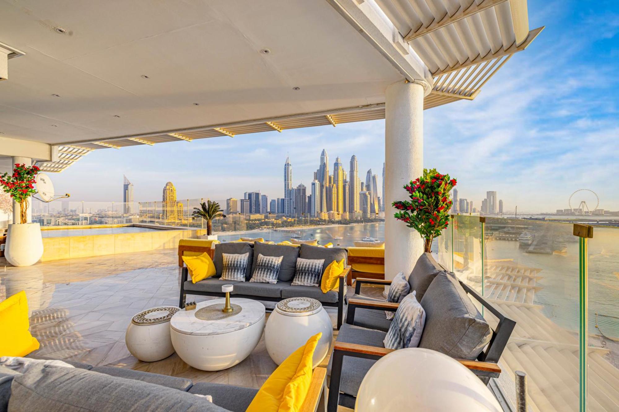 Five Palm Jumeirah 2Br Luxury Penthouse , Full Marina See View With Private Pool Dubái Exterior foto
