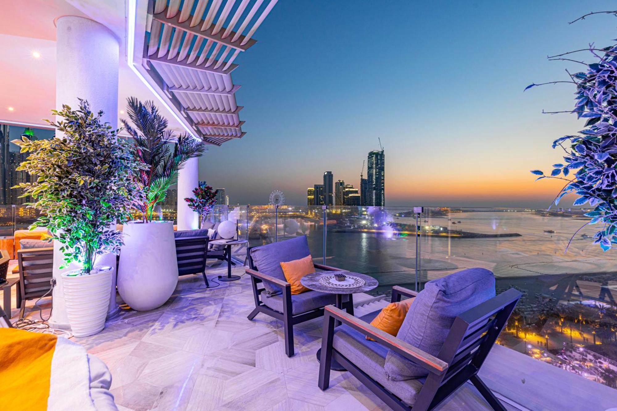 Five Palm Jumeirah 2Br Luxury Penthouse , Full Marina See View With Private Pool Dubái Exterior foto